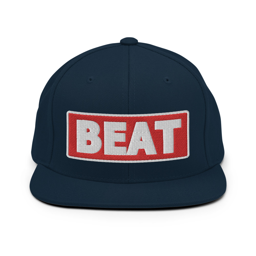 Casquette Snapback BEAT rouge – Image 2