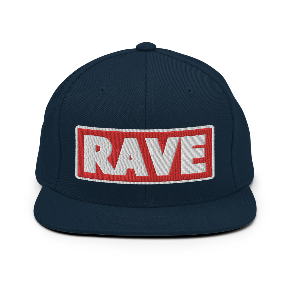Casquette Snapback RAVE rouge – Image 2