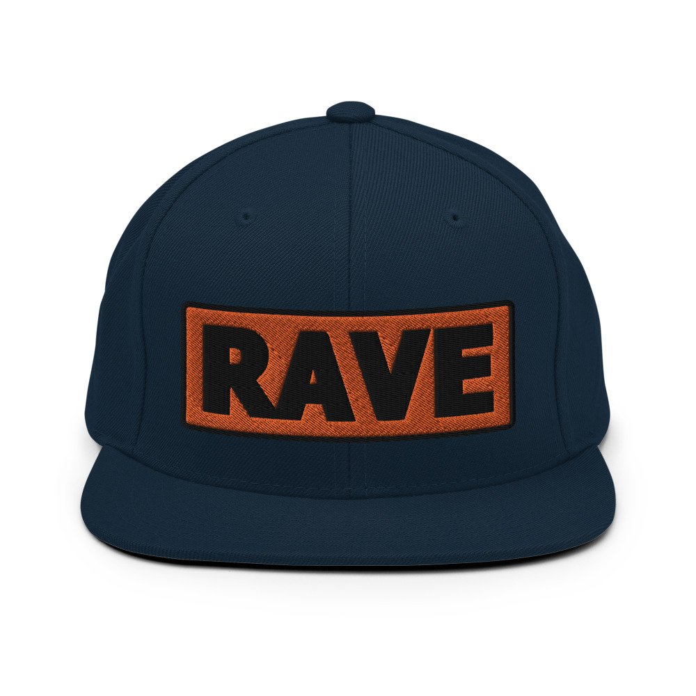 Casquette Snapback RAVE orange – Image 2