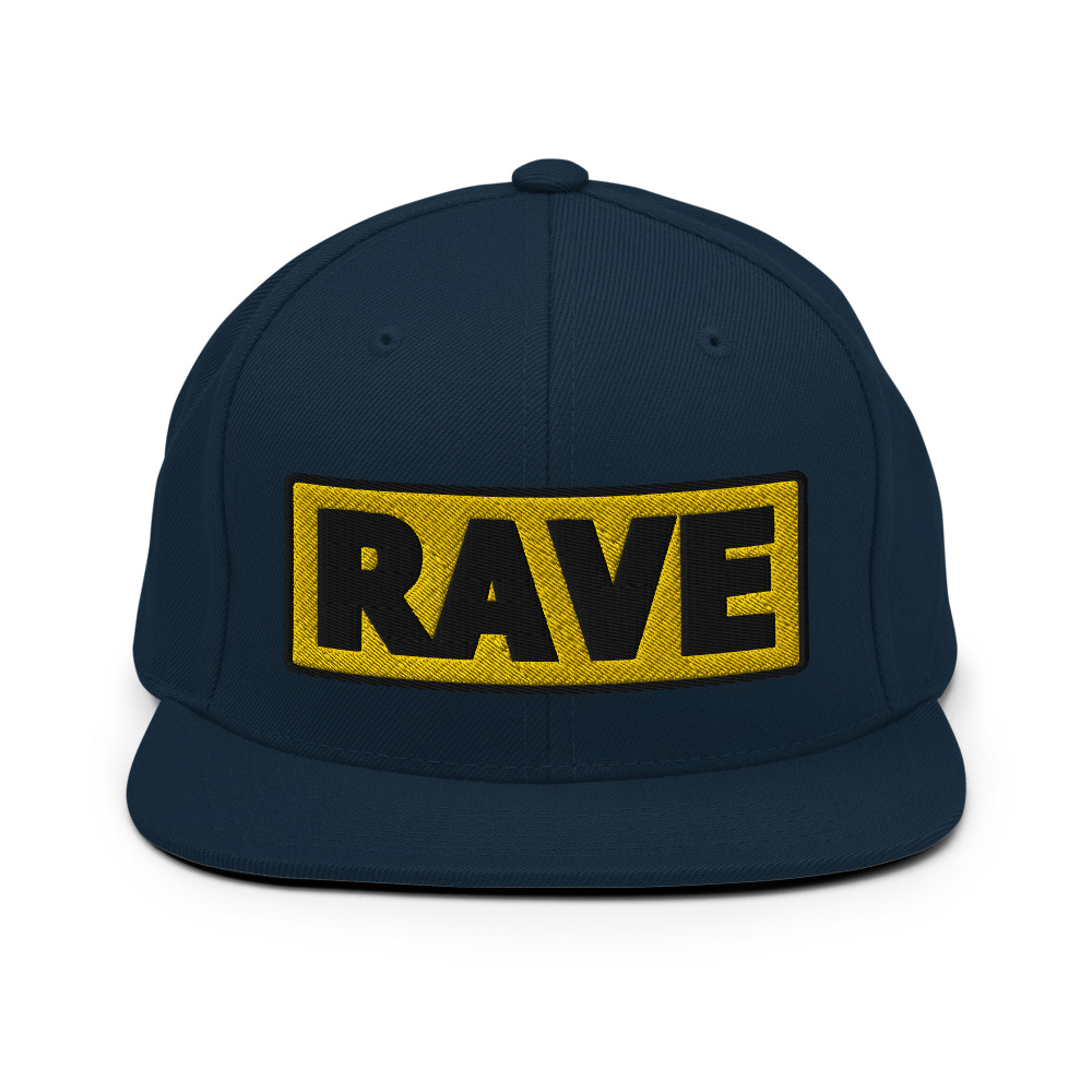 Casquette Snapback RAVE jaune – Image 13