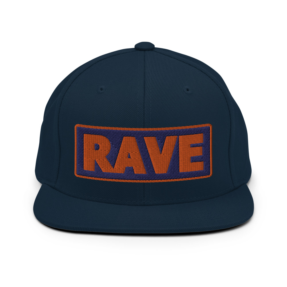 Casquette Snapback RAVE bleu – Image 6