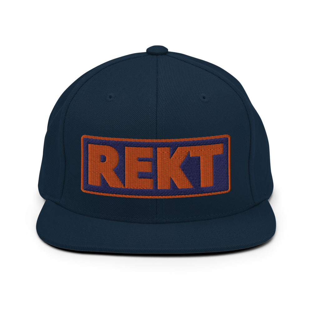 Casquette Snapback REKT bleu – Image 15