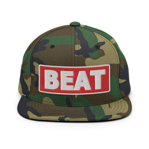 Casquette Snapback BEAT rouge