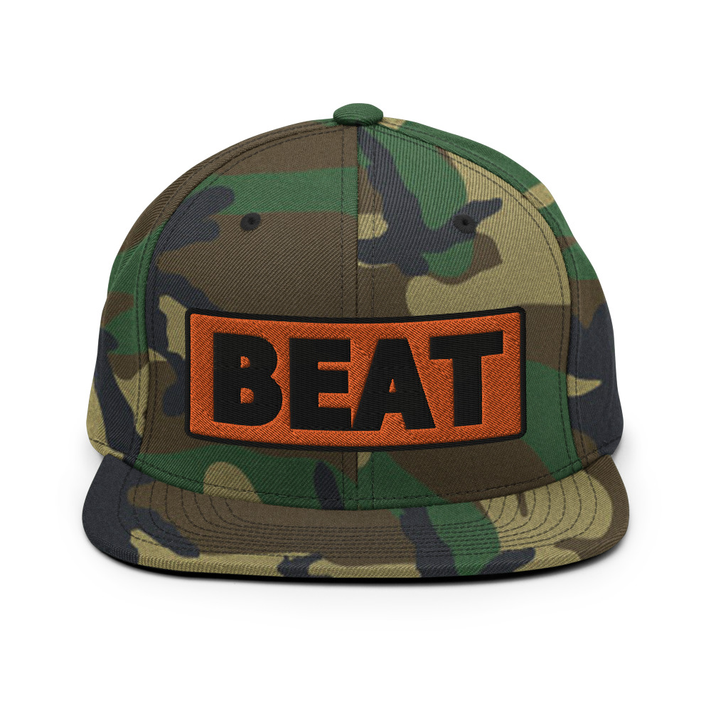 Casquette Snapback BEAT orange – Image 4