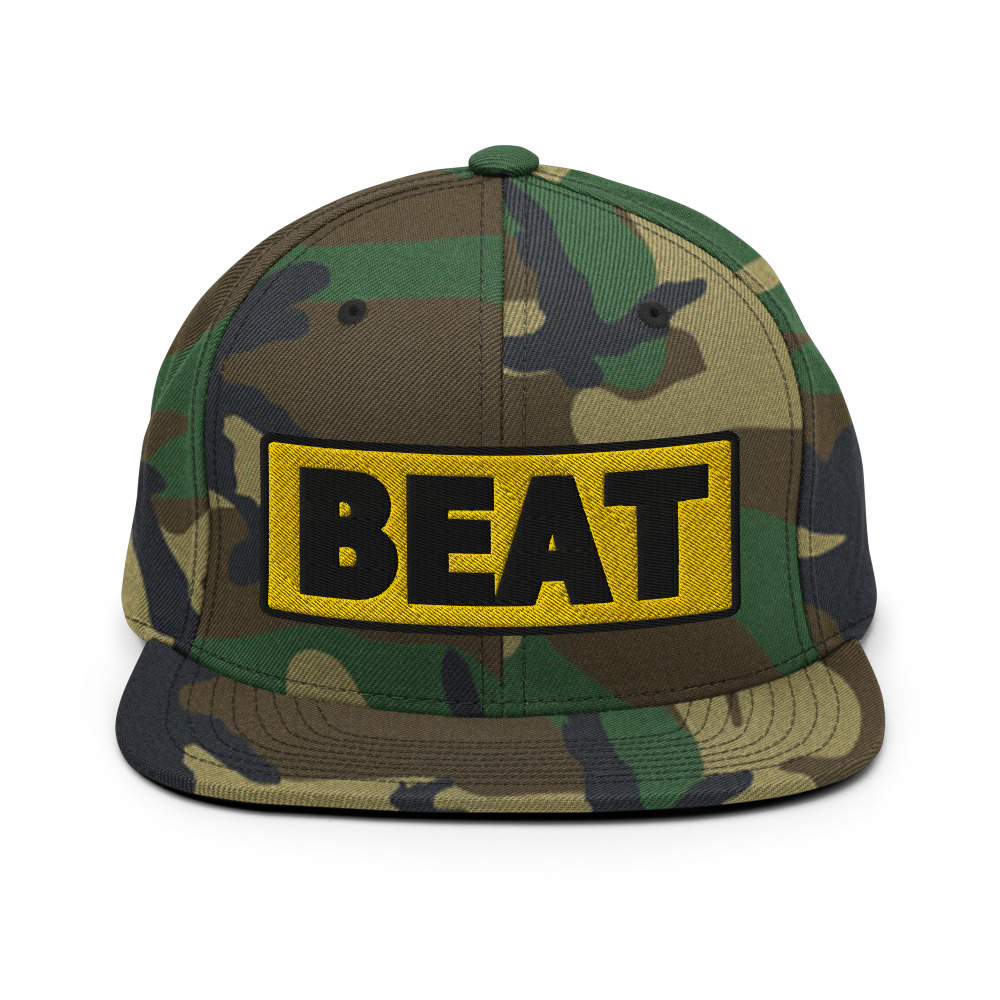 Casquette Snapback BEAT jaune – Image 12