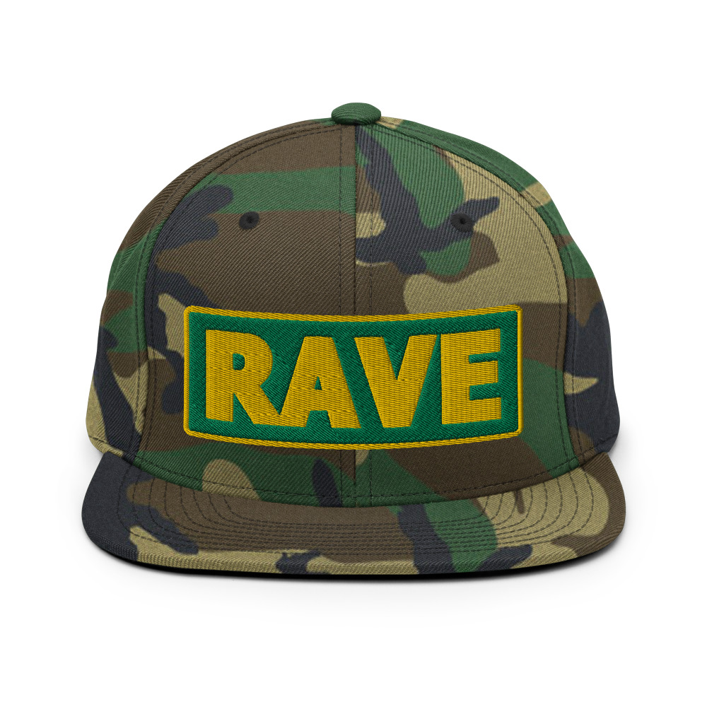 Casquette Snapback RAVE vert – Image 12