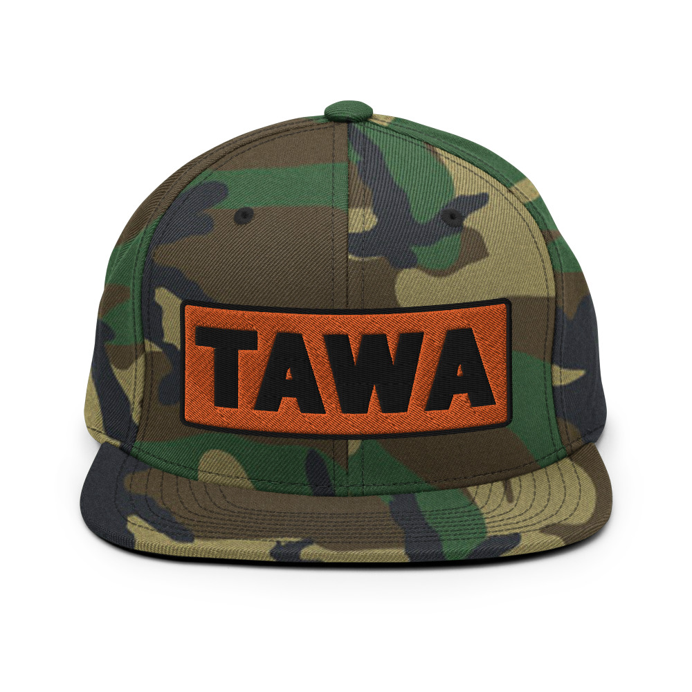 Casquette Snapback TAWA orange – Image 2