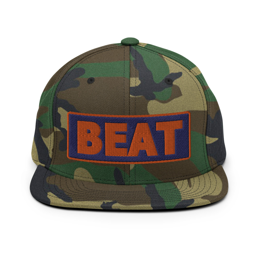 Casquette Snapback BEAT bleu – Image 6