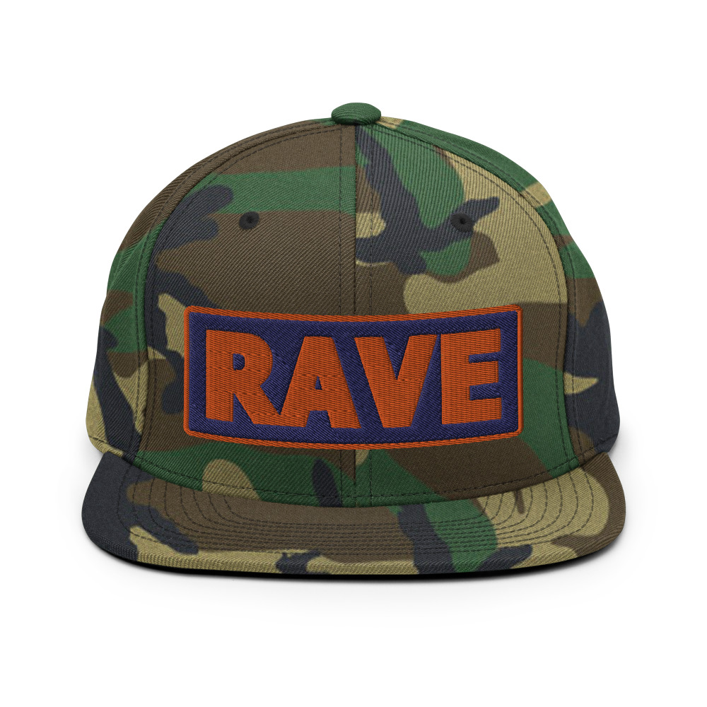 Casquette Snapback RAVE bleu – Image 12