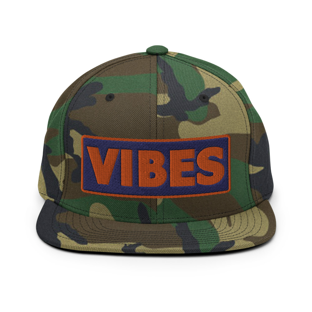 Casquette Snapback VIBES bleu – Image 6