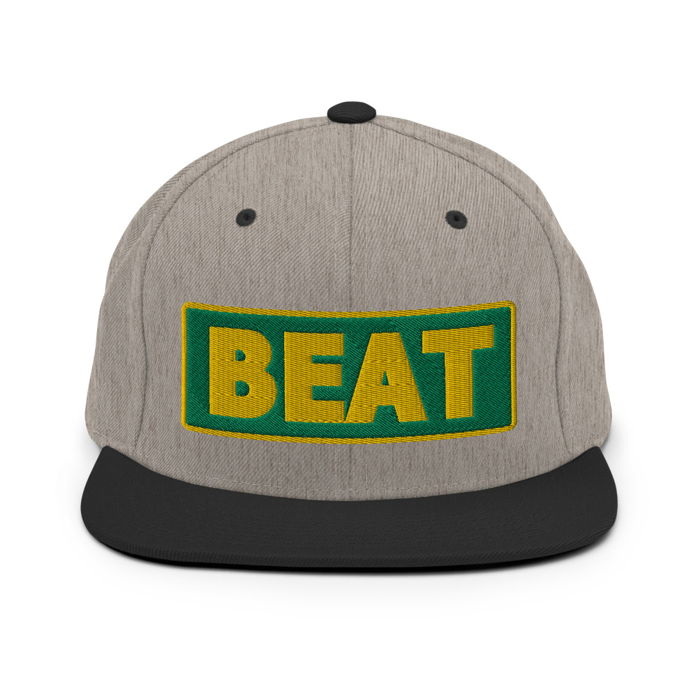 Casquette Snapback BEAT vert – Image 5
