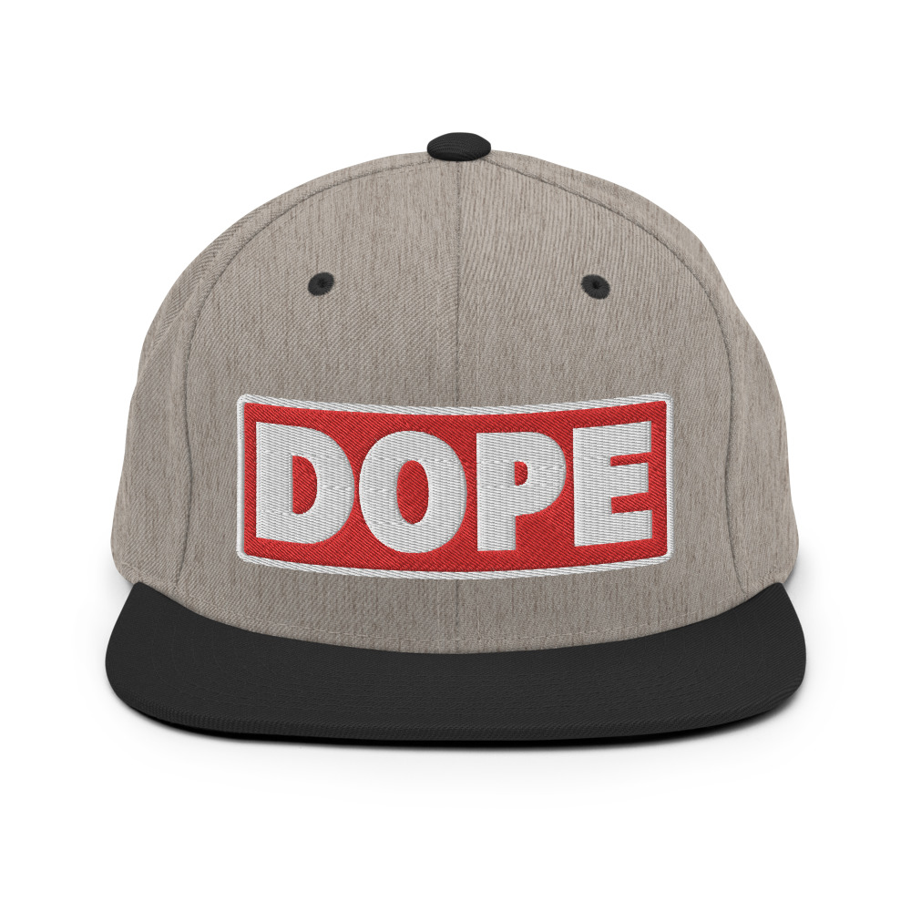 Casquette Snapback DOPE rouge – Image 14