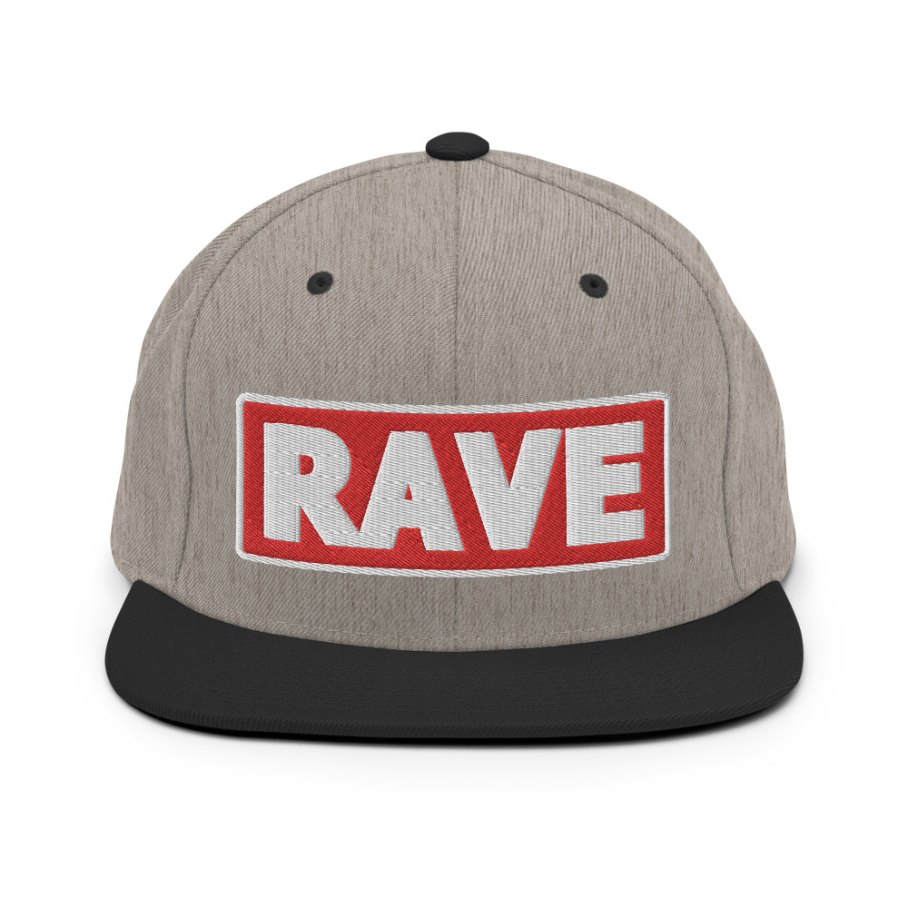 Casquette Snapback RAVE rouge – Image 14