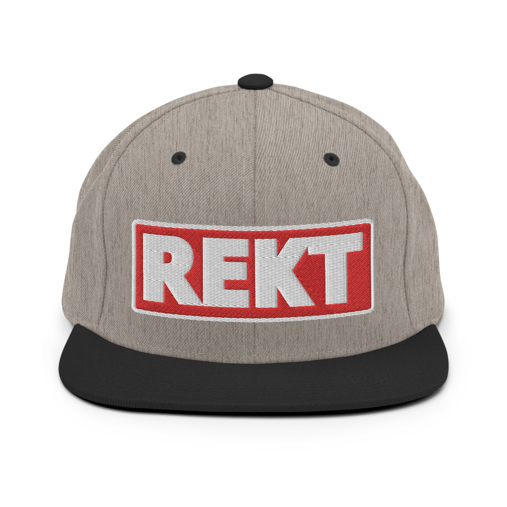 Casquette Snapback REKT rouge – Image 14