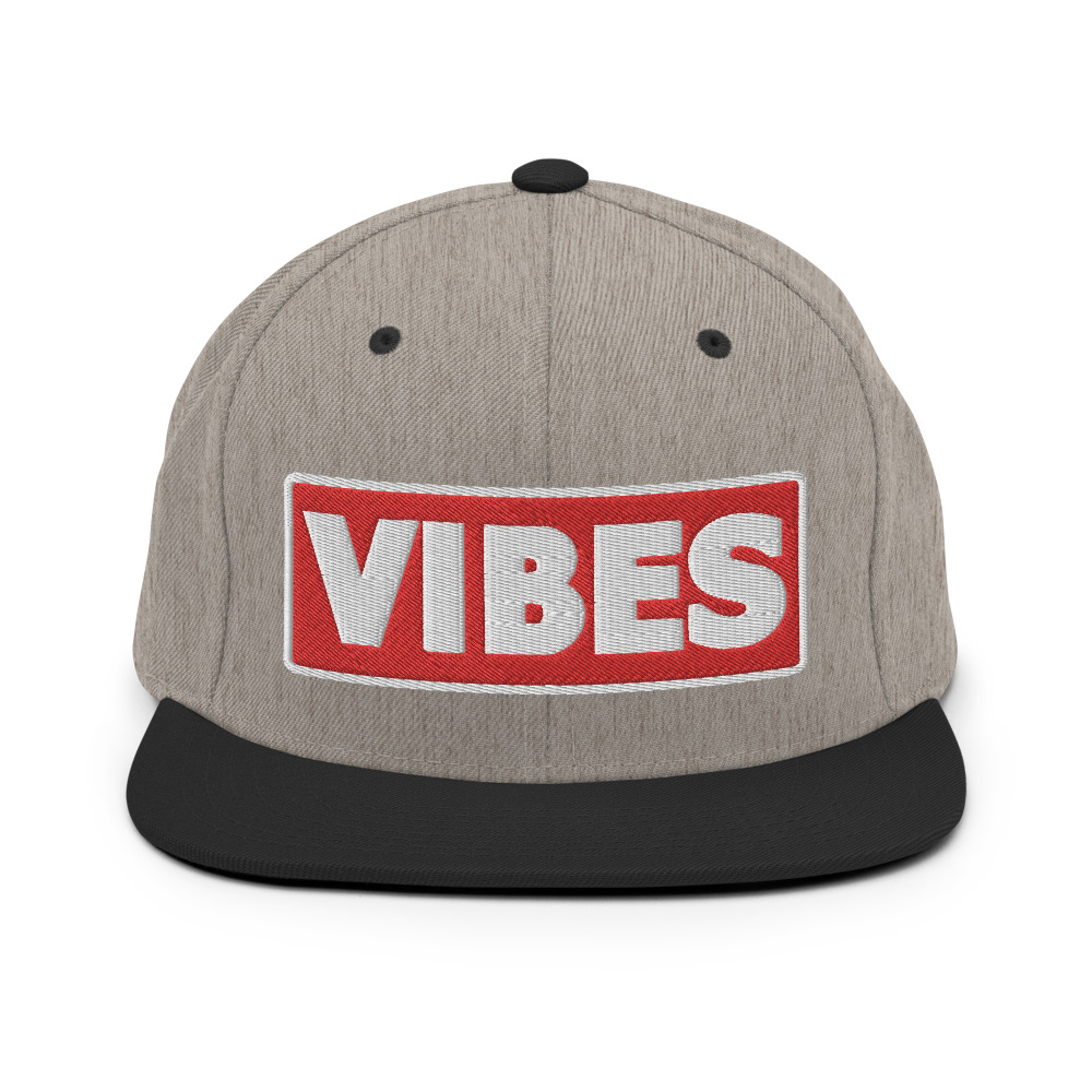 Casquette Snapback VIBES rouge – Image 14