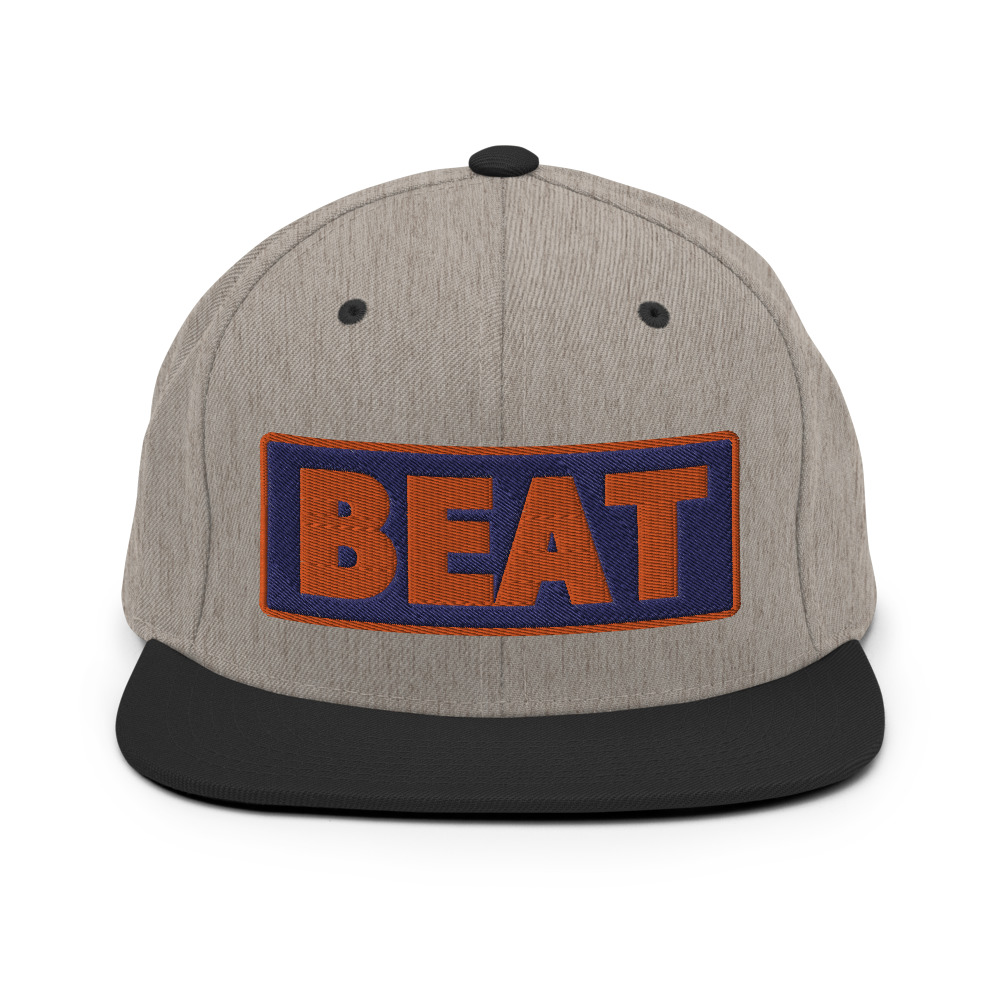 Casquette Snapback BEAT bleu
