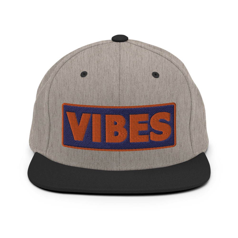 Casquette Snapback VIBES bleu – Image 3