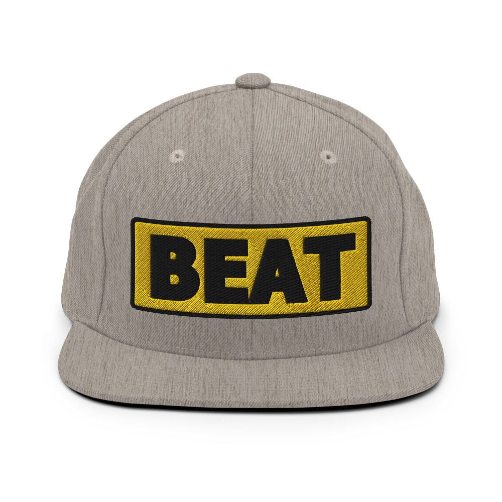 Casquette Snapback BEAT jaune – Image 15