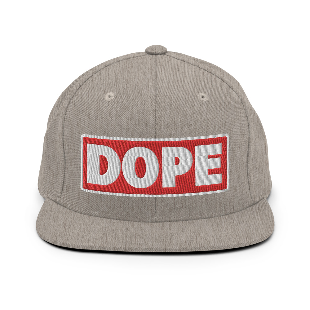 Casquette Snapback DOPE rouge – Image 15