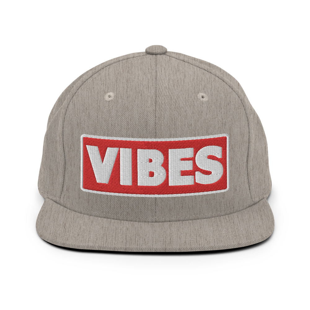 Casquette Snapback VIBES rouge – Image 15