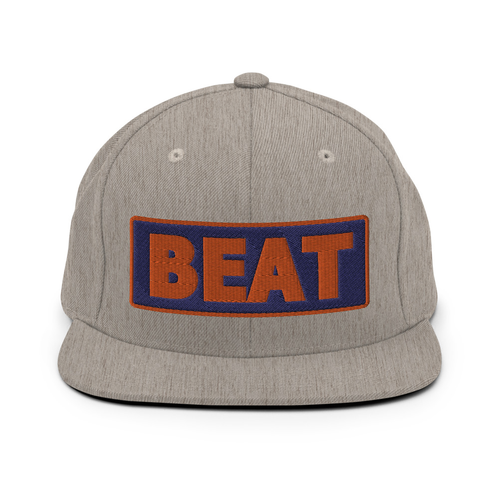 Casquette Snapback BEAT bleu – Image 2