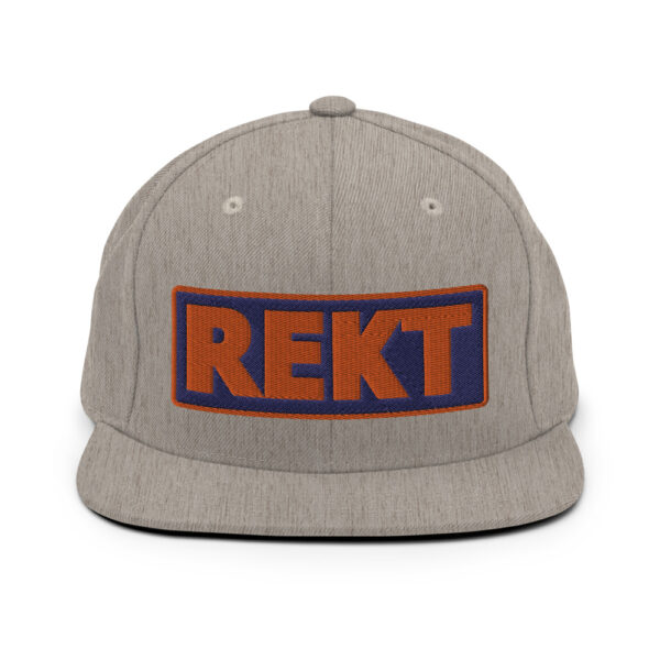 Casquette Snapback REKT bleu