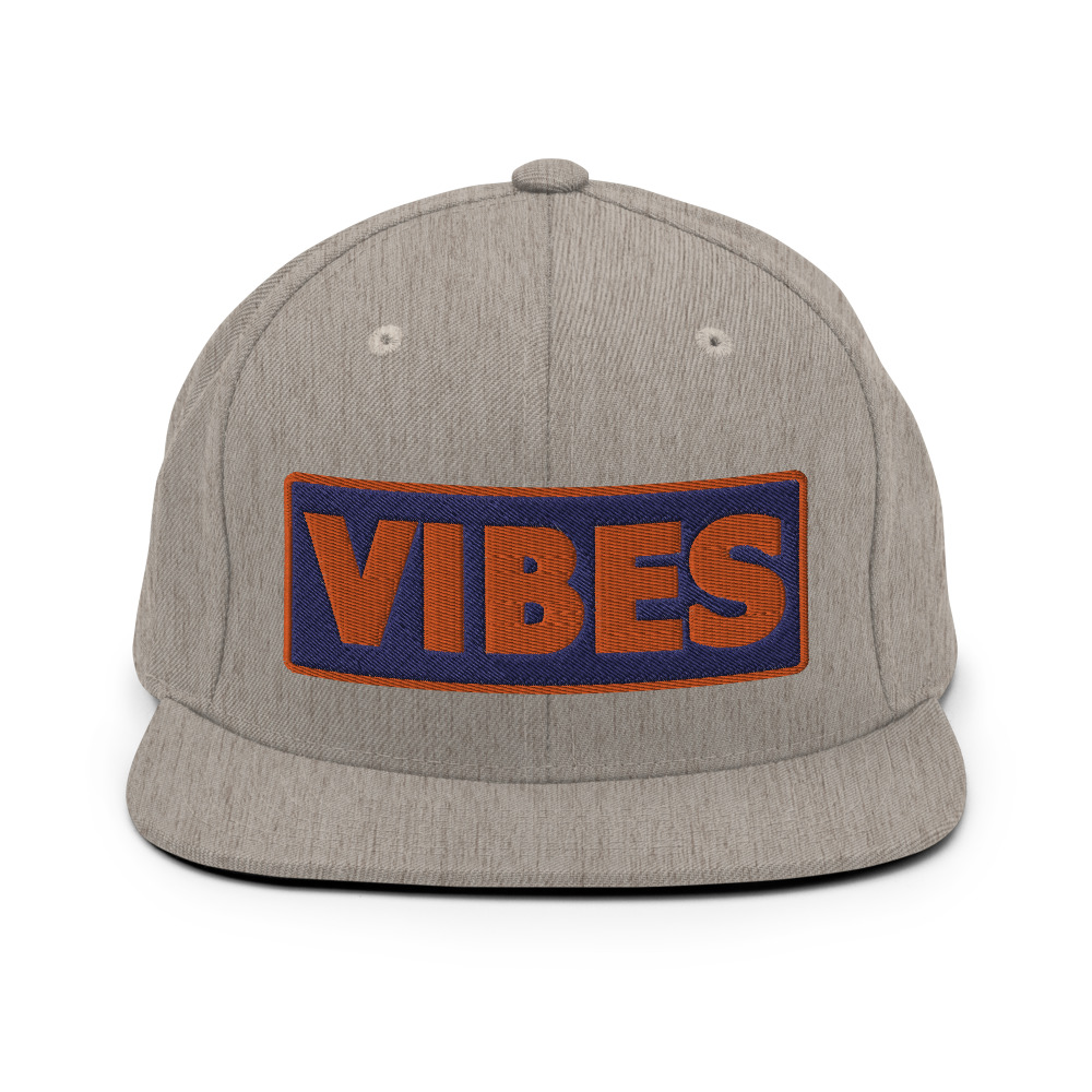 Casquette Snapback VIBES bleu – Image 4