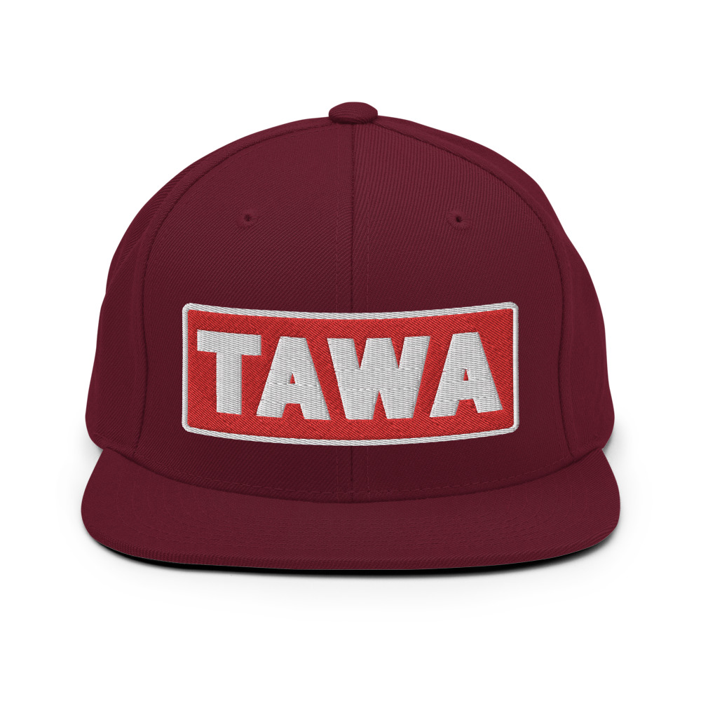 Casquette Snapback TAWA rouge – Image 3