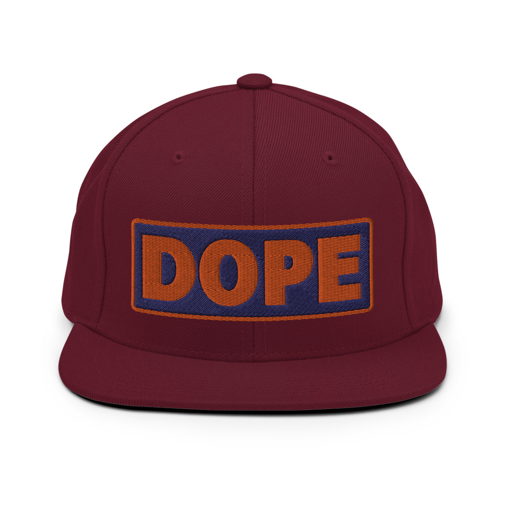 Casquette Snapback DOPE bleu – Image 16