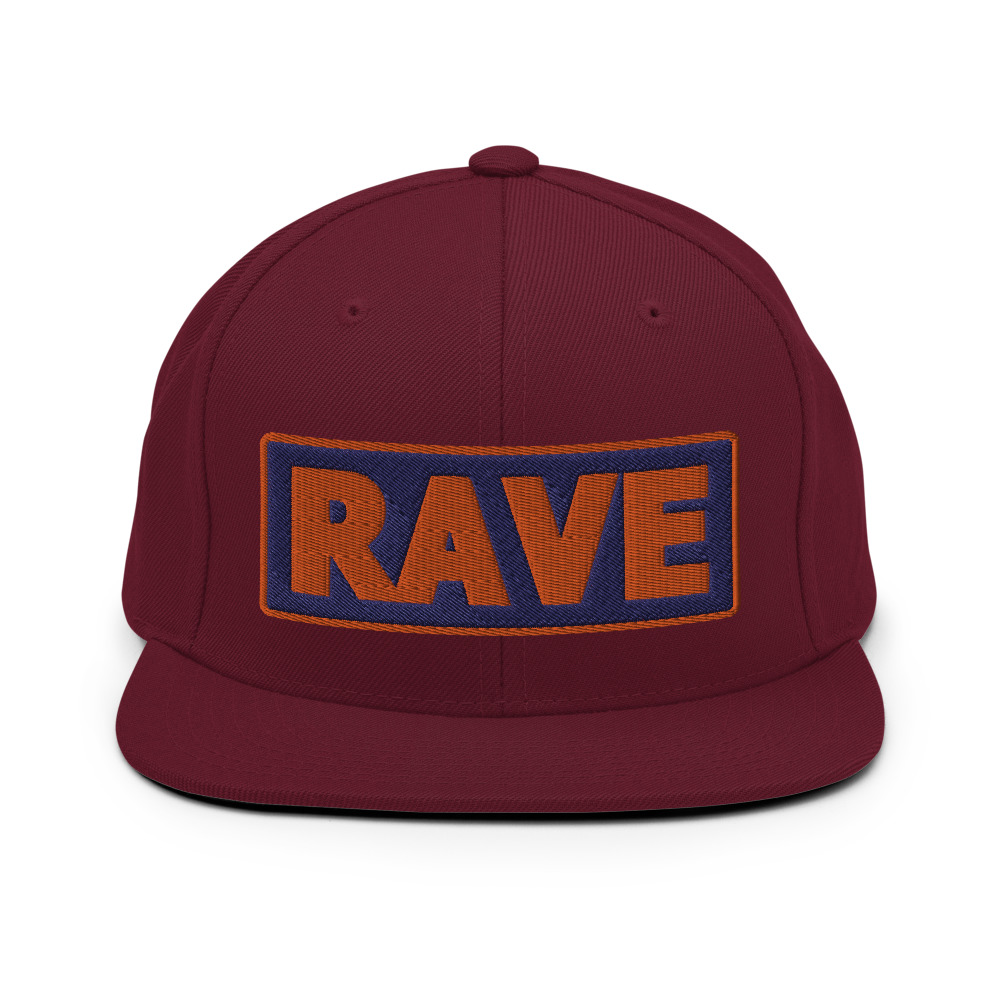 Casquette Snapback RAVE bleu – Image 5