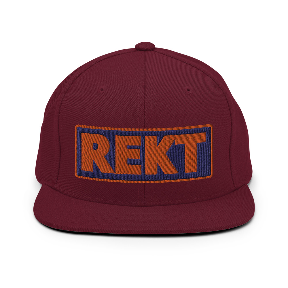 Casquette Snapback REKT bleu – Image 12