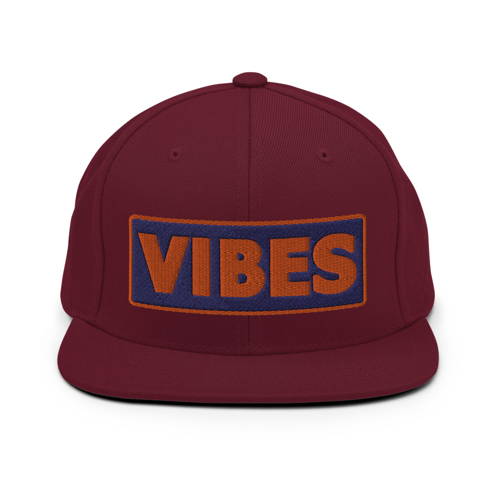 Casquette Snapback VIBES bleu – Image 16
