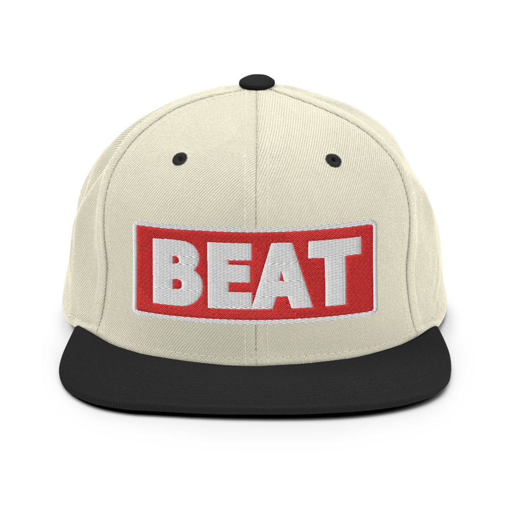 Casquette Snapback BEAT rouge – Image 17