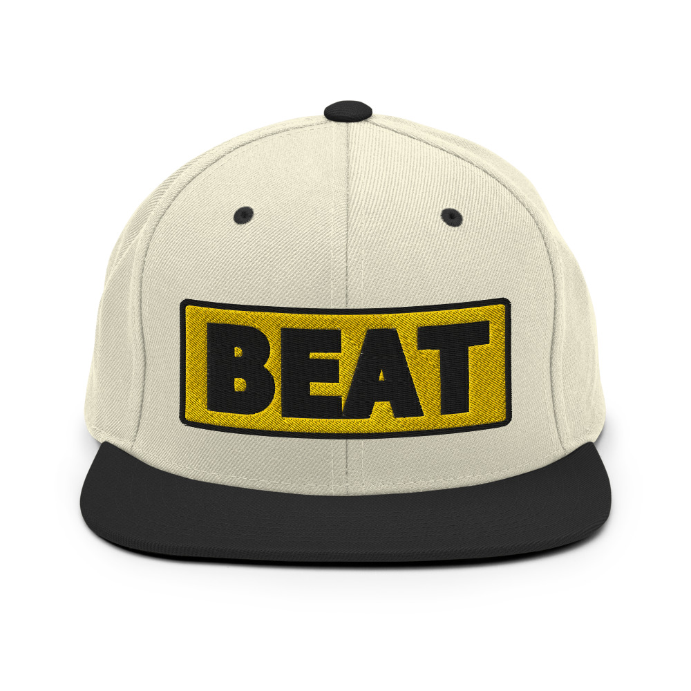 Casquette Snapback BEAT jaune – Image 17