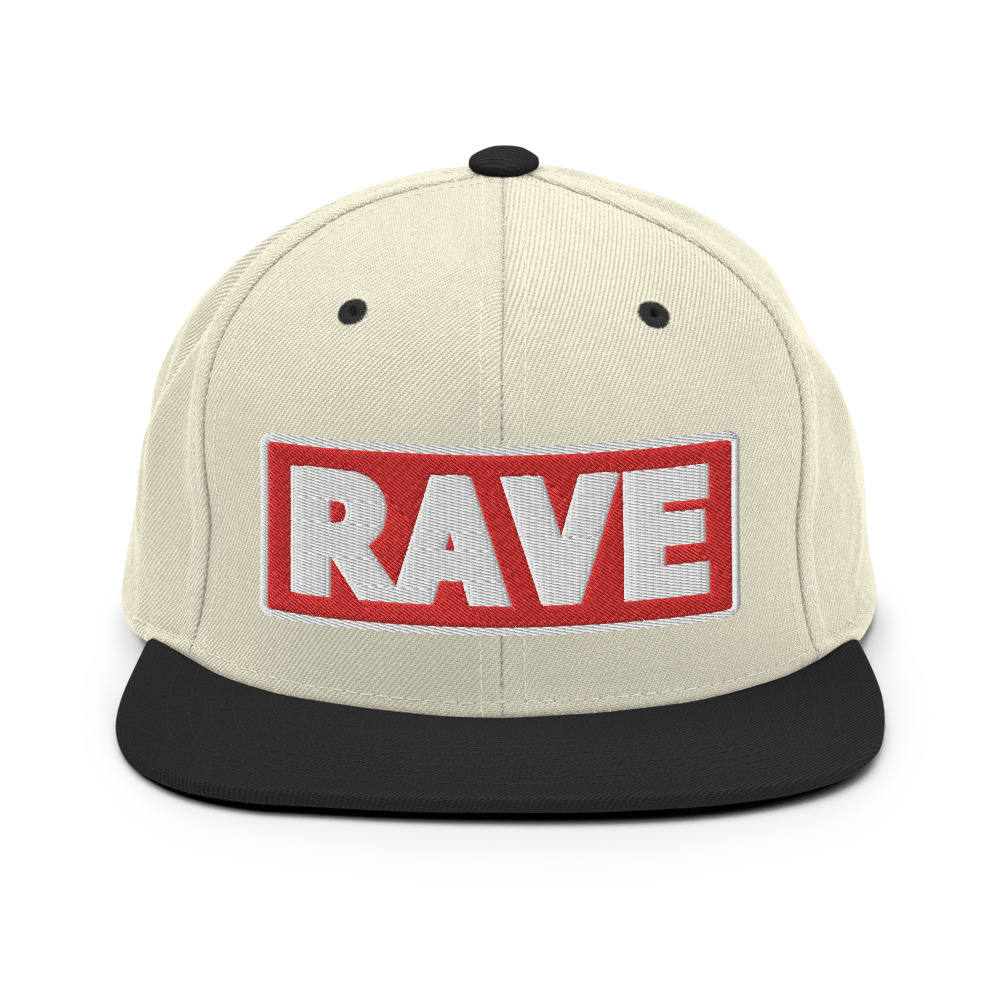 Casquette Snapback RAVE rouge – Image 17