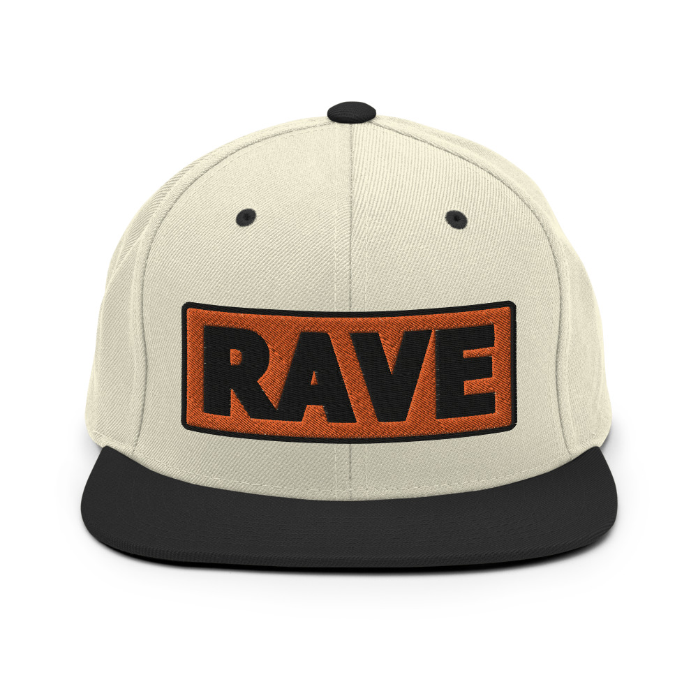 Casquette Snapback RAVE orange – Image 17