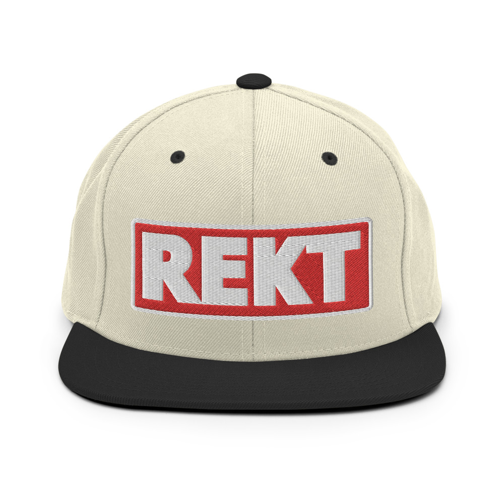 Casquette Snapback REKT rouge – Image 17