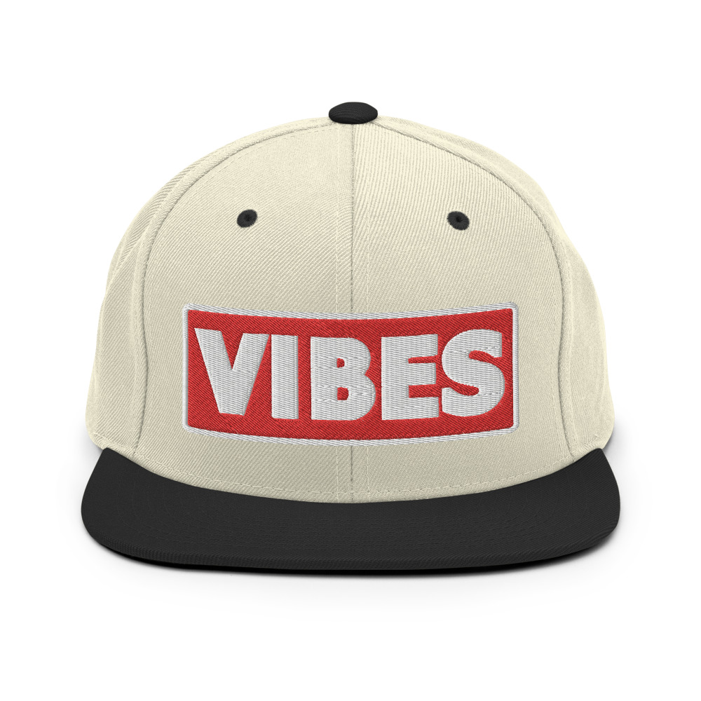 Casquette Snapback VIBES rouge – Image 17