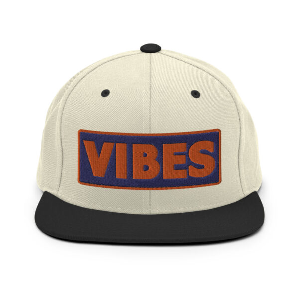 Casquette Snapback VIBES bleu