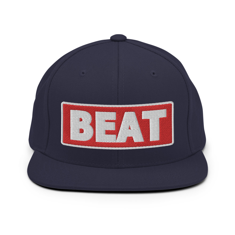 Casquette Snapback BEAT rouge – Image 12