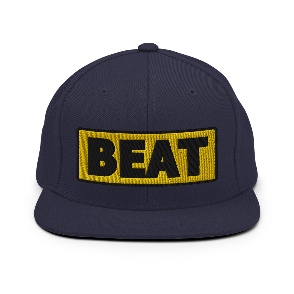 Casquette Snapback BEAT jaune – Image 11