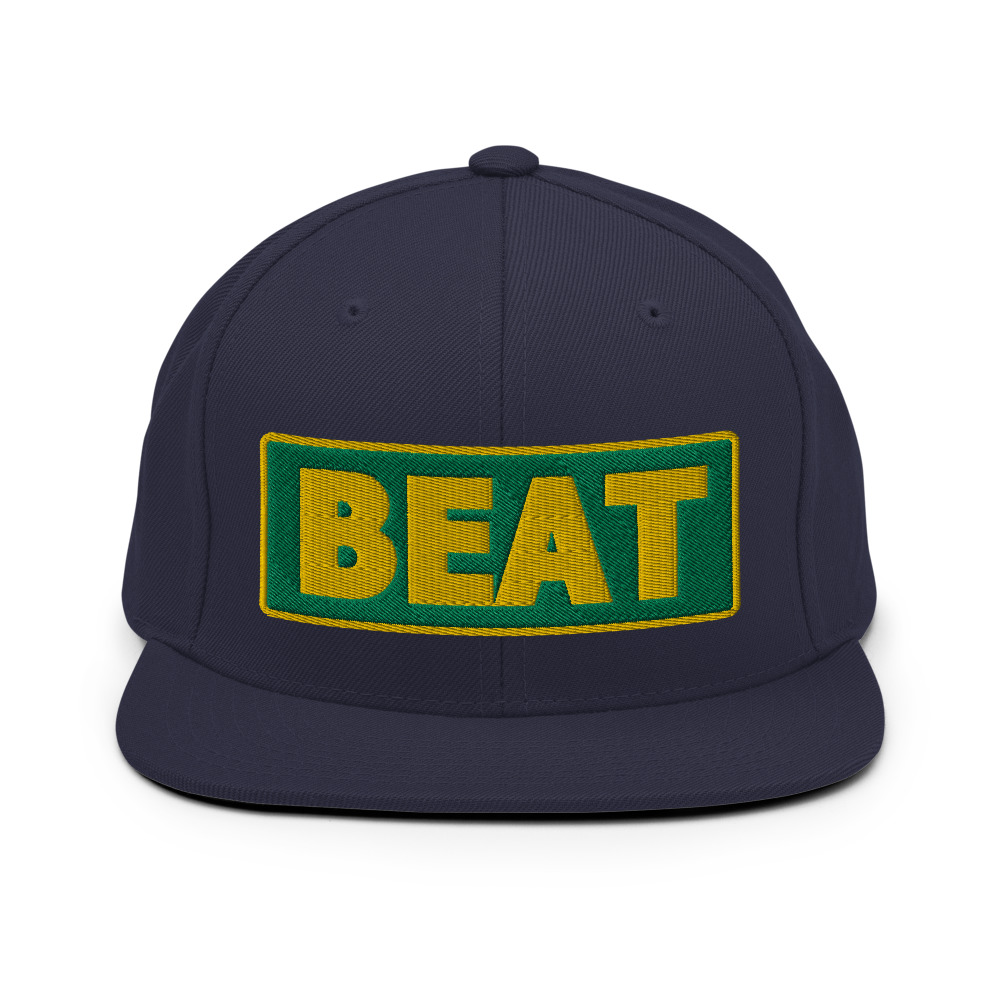 Casquette Snapback BEAT vert
