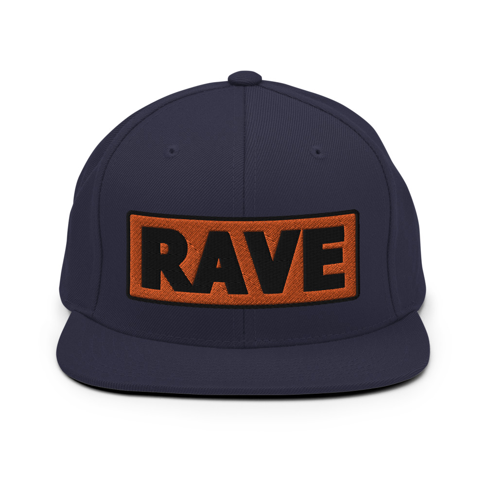 Casquette Snapback RAVE orange – Image 11