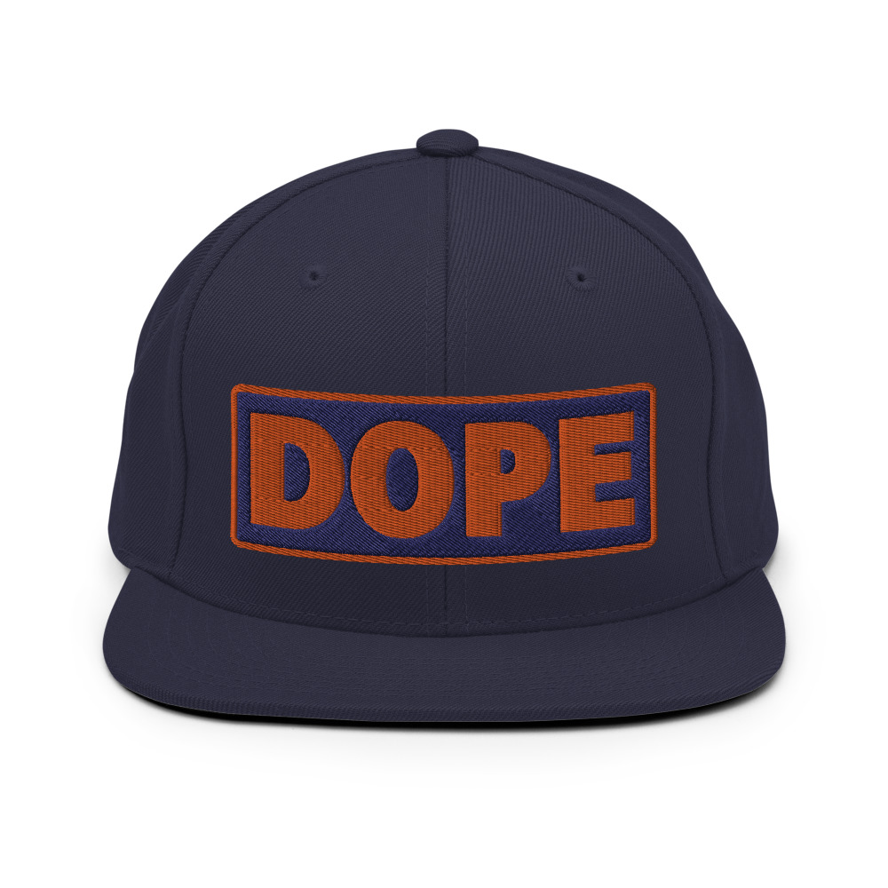 Casquette Snapback DOPE bleu – Image 8