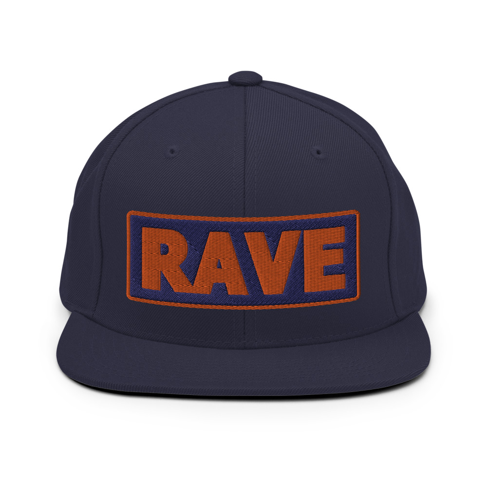 Casquette Snapback RAVE bleu – Image 11