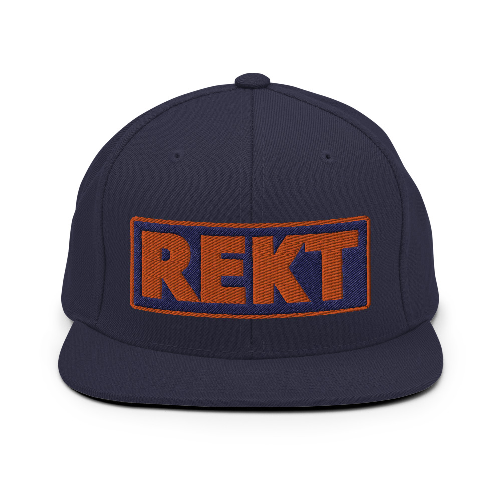 Casquette Snapback REKT bleu – Image 6