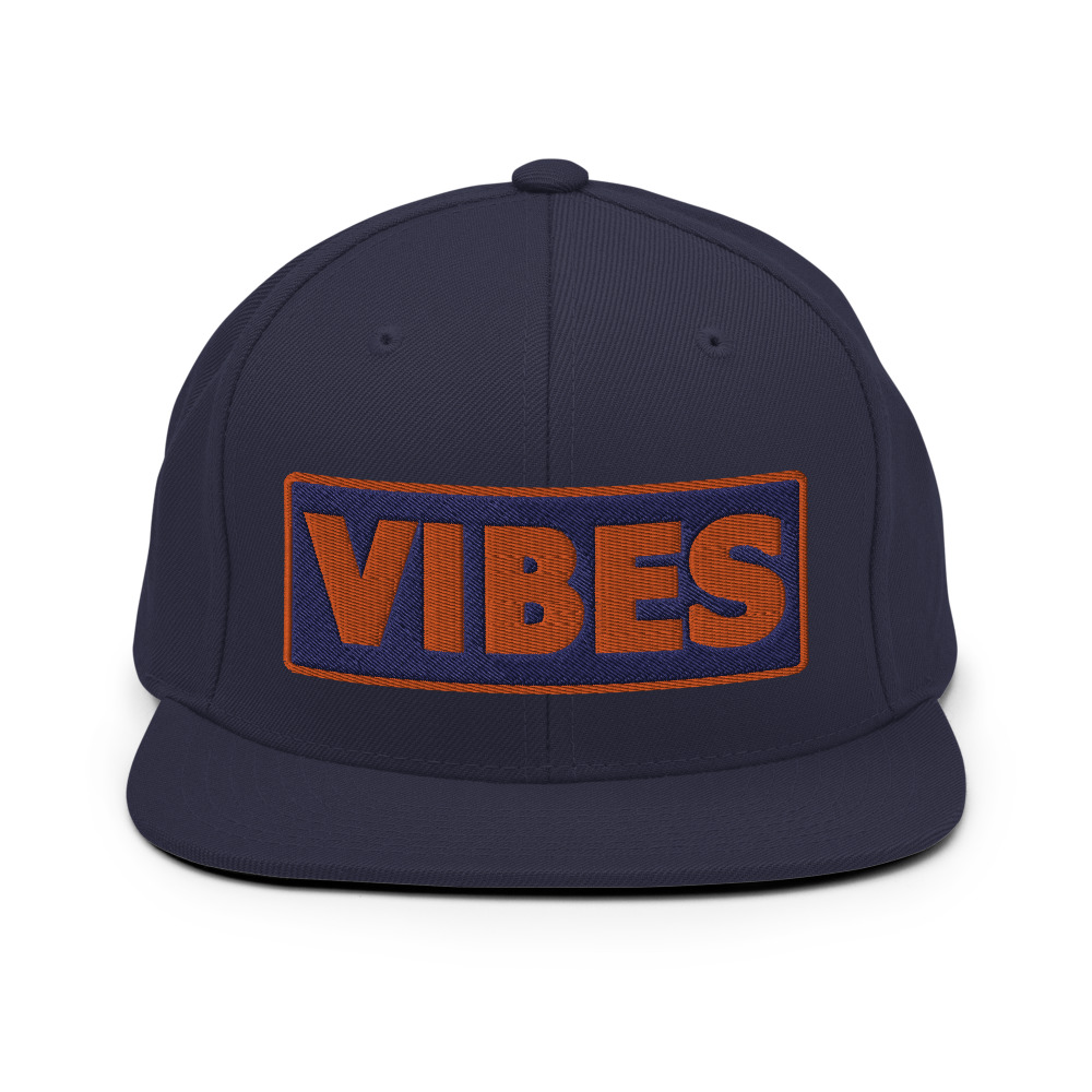 Casquette Snapback VIBES bleu – Image 7