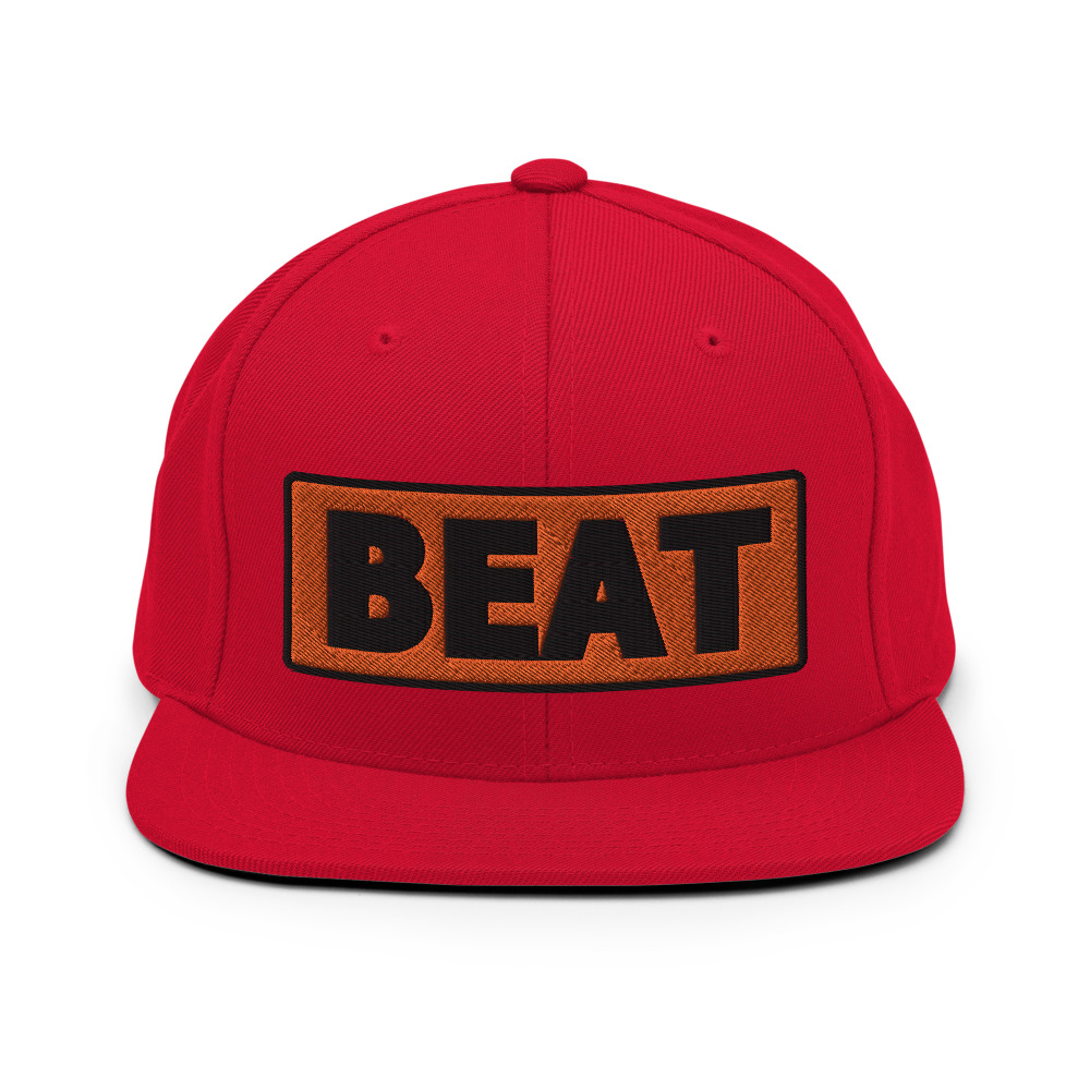 Casquette Snapback BEAT orange – Image 2