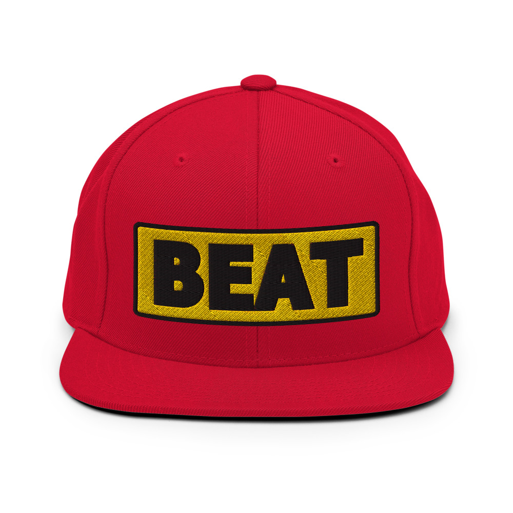 Casquette Snapback BEAT jaune – Image 10