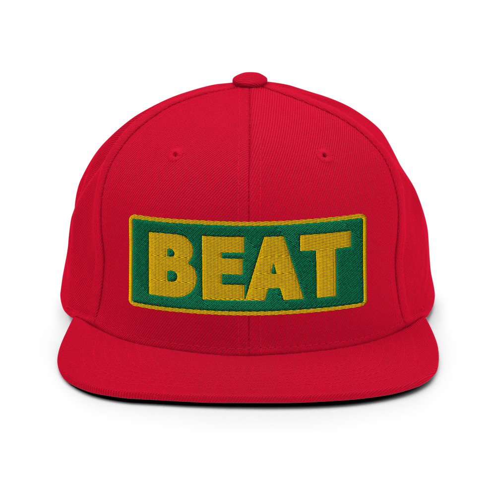 Casquette Snapback BEAT vert – Image 2